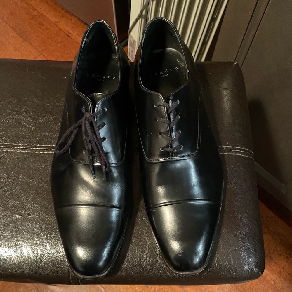 Sandro men pointed dress shoe